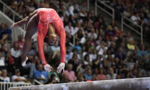 Electrifying Simone Biles Gymnastics Revolution